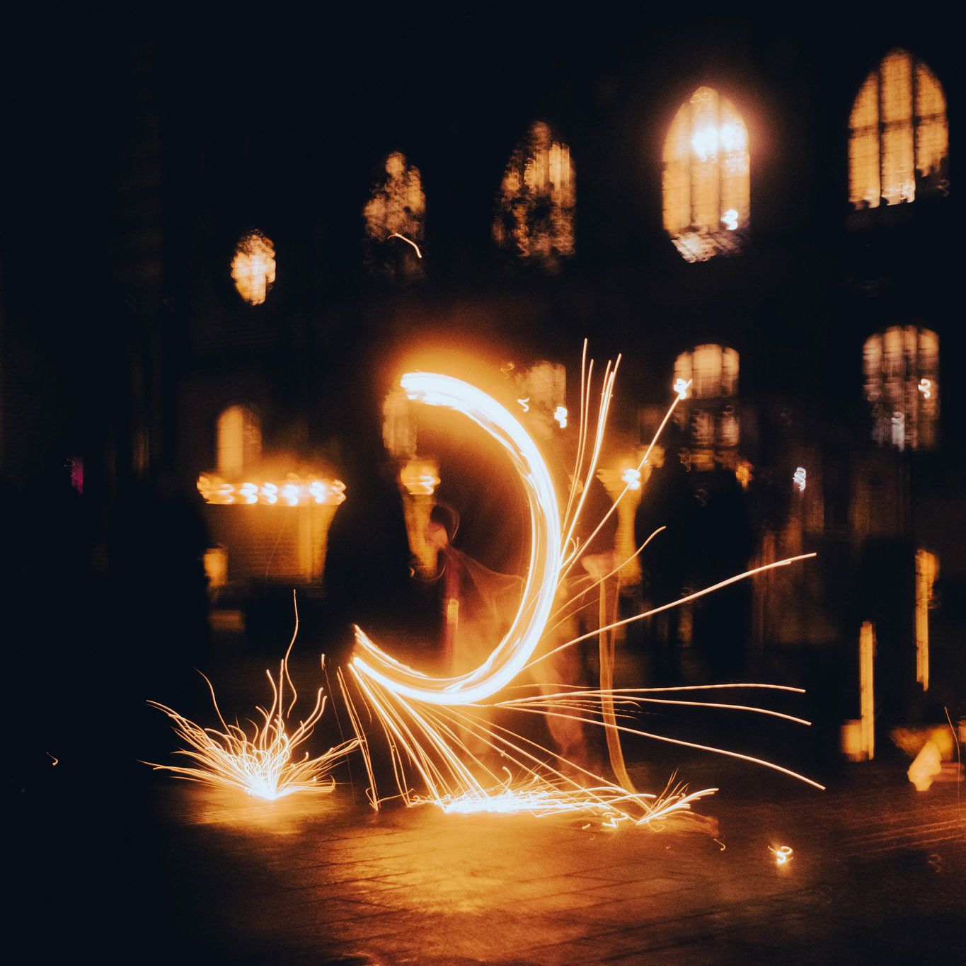 Mind Your Hair gav lysshow på Stændertorvet