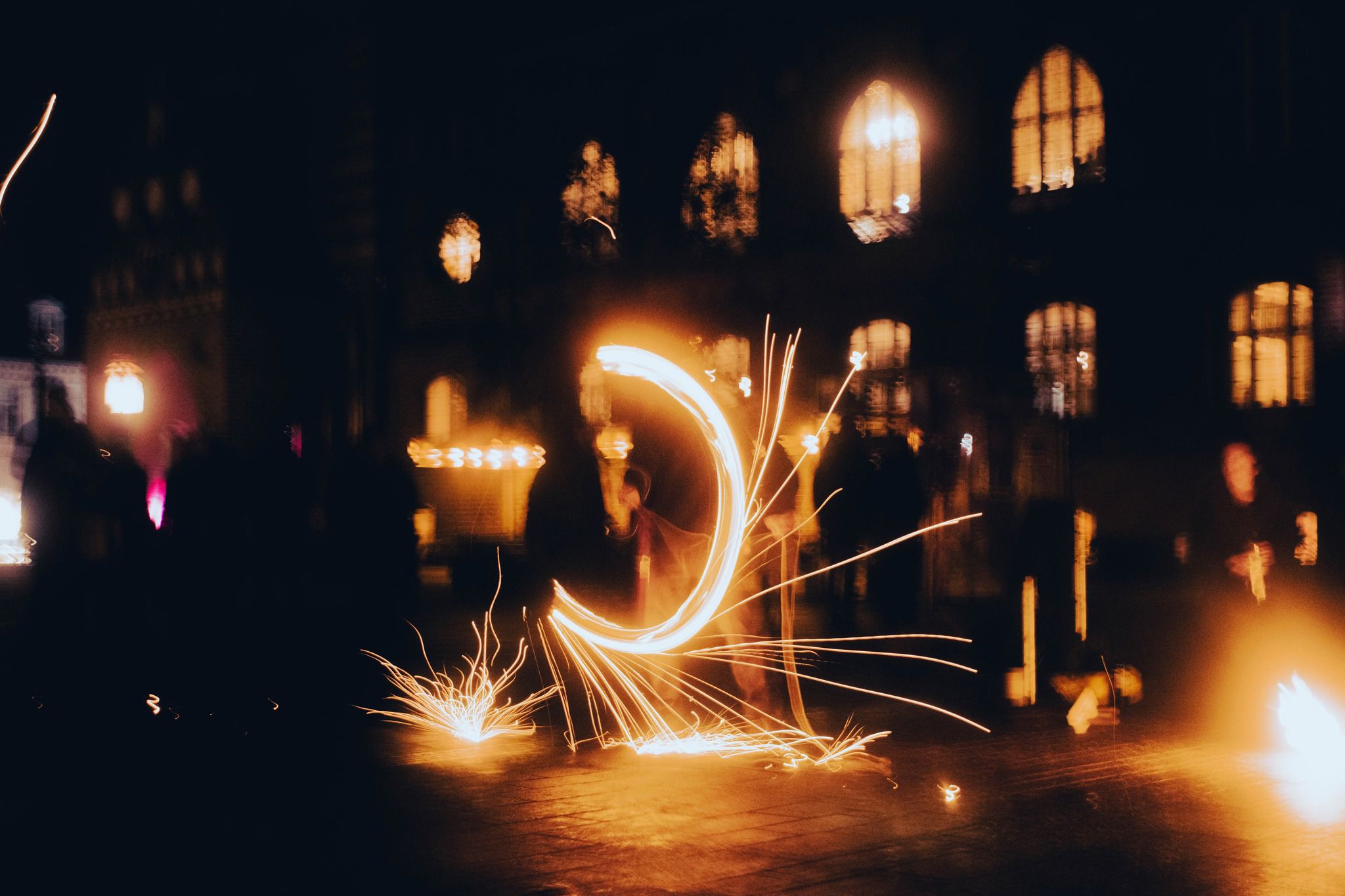 Mind Your Hair gav lysshow på Stændertorvet