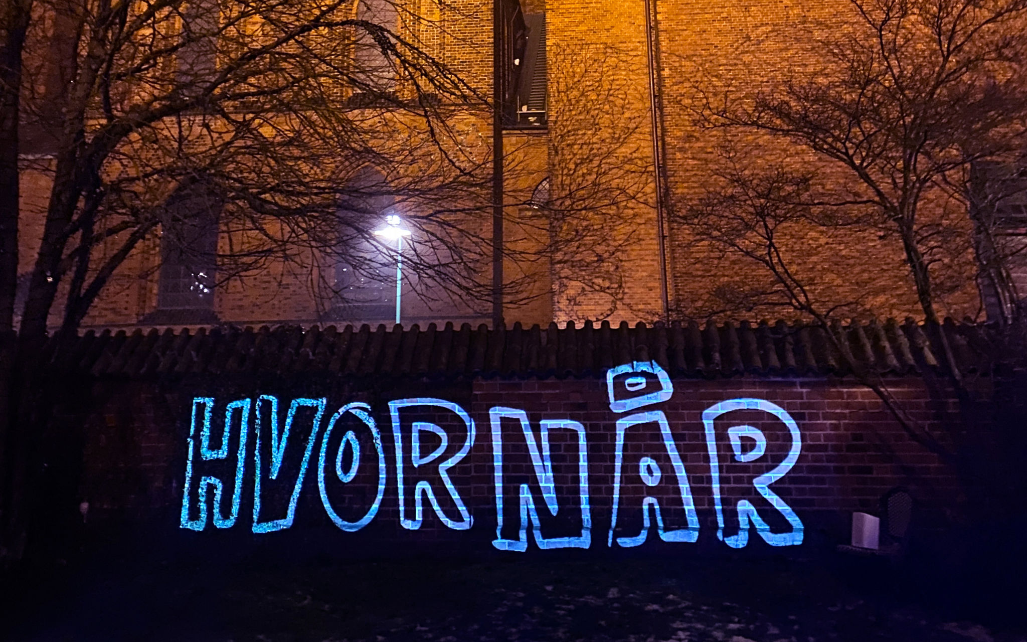 Billede fra Lysfest 2021, Jakob Fällings Coronarefleksioner